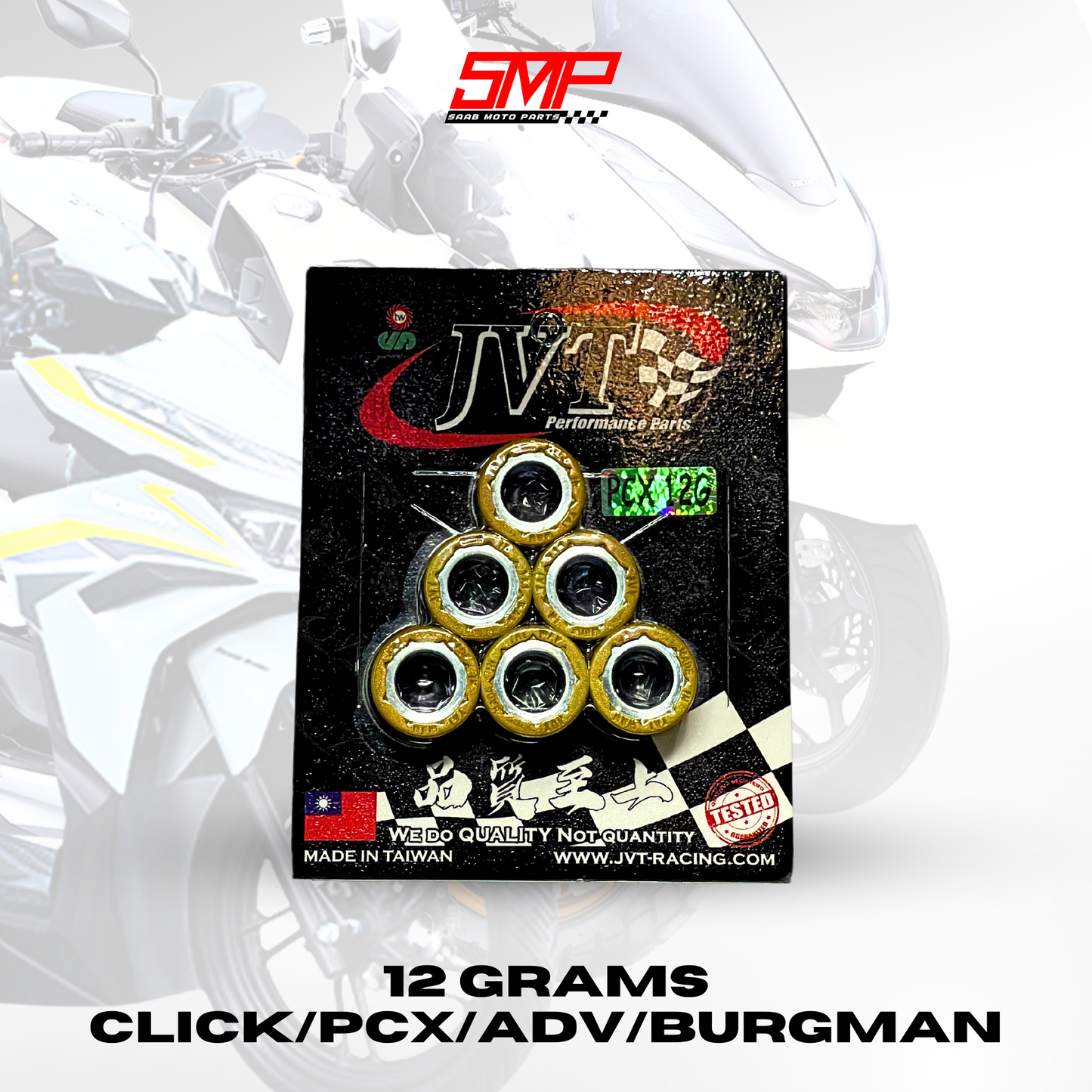 JVT flyball Pulley Ball (Nmax,Aerox,M3,Gravis,ADV,PCX,CLICK)