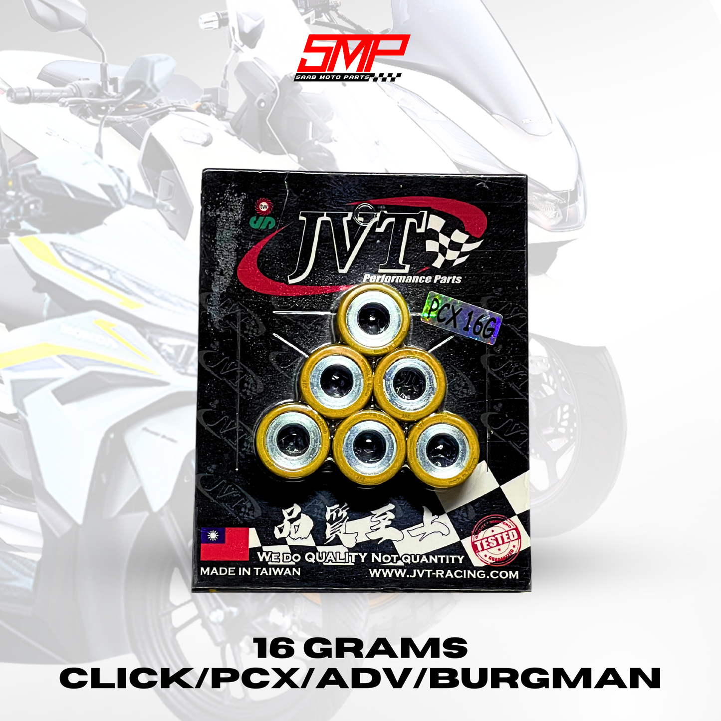 JVT flyball Pulley Ball (Nmax,Aerox,M3,Gravis,ADV,PCX,CLICK)