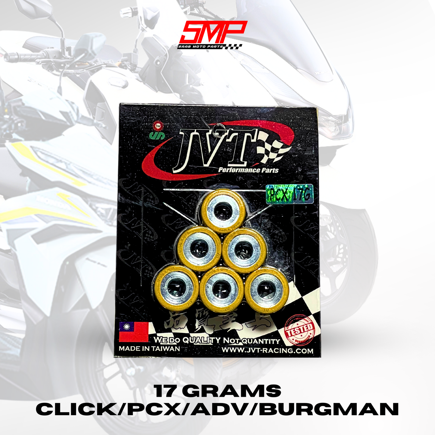 JVT flyball Pulley Ball (Nmax,Aerox,M3,Gravis,ADV,PCX,CLICK)