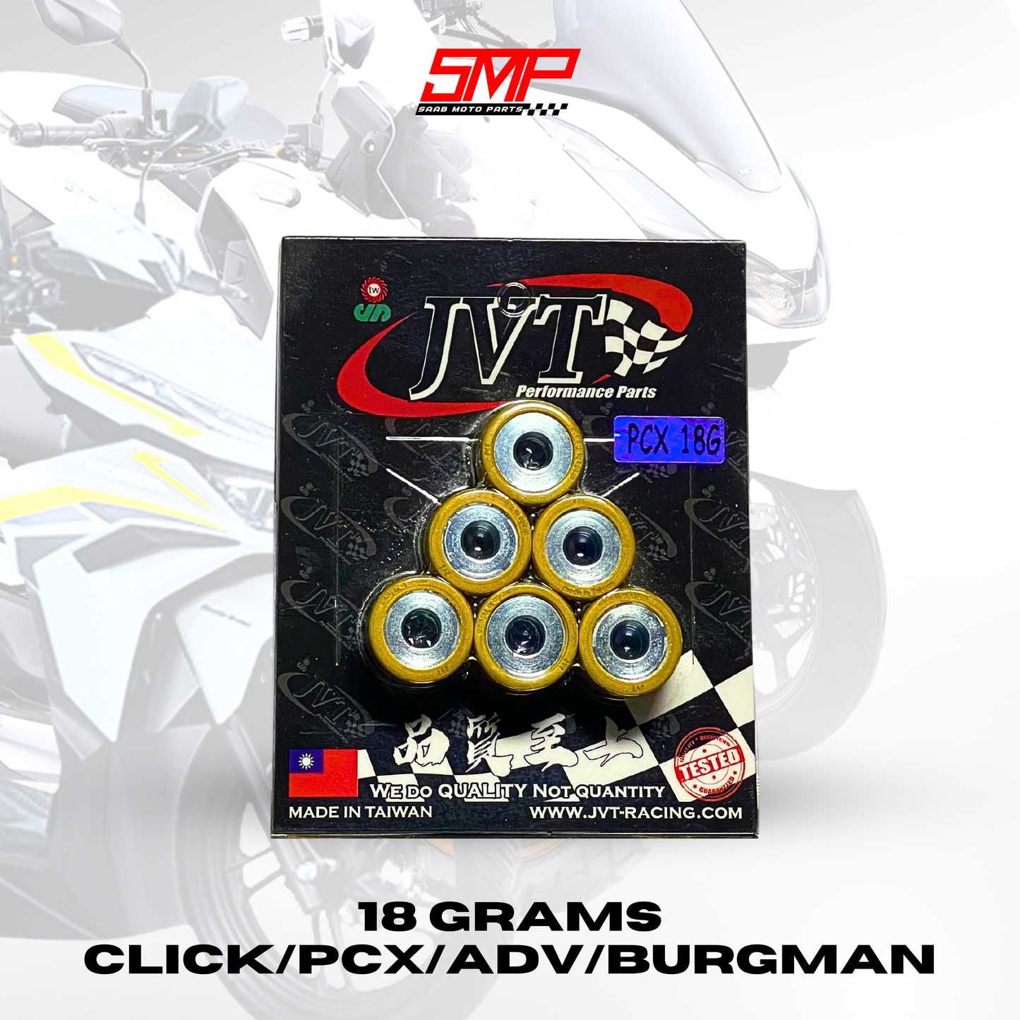 JVT flyball Pulley Ball (Nmax,Aerox,M3,Gravis,ADV,PCX,CLICK)
