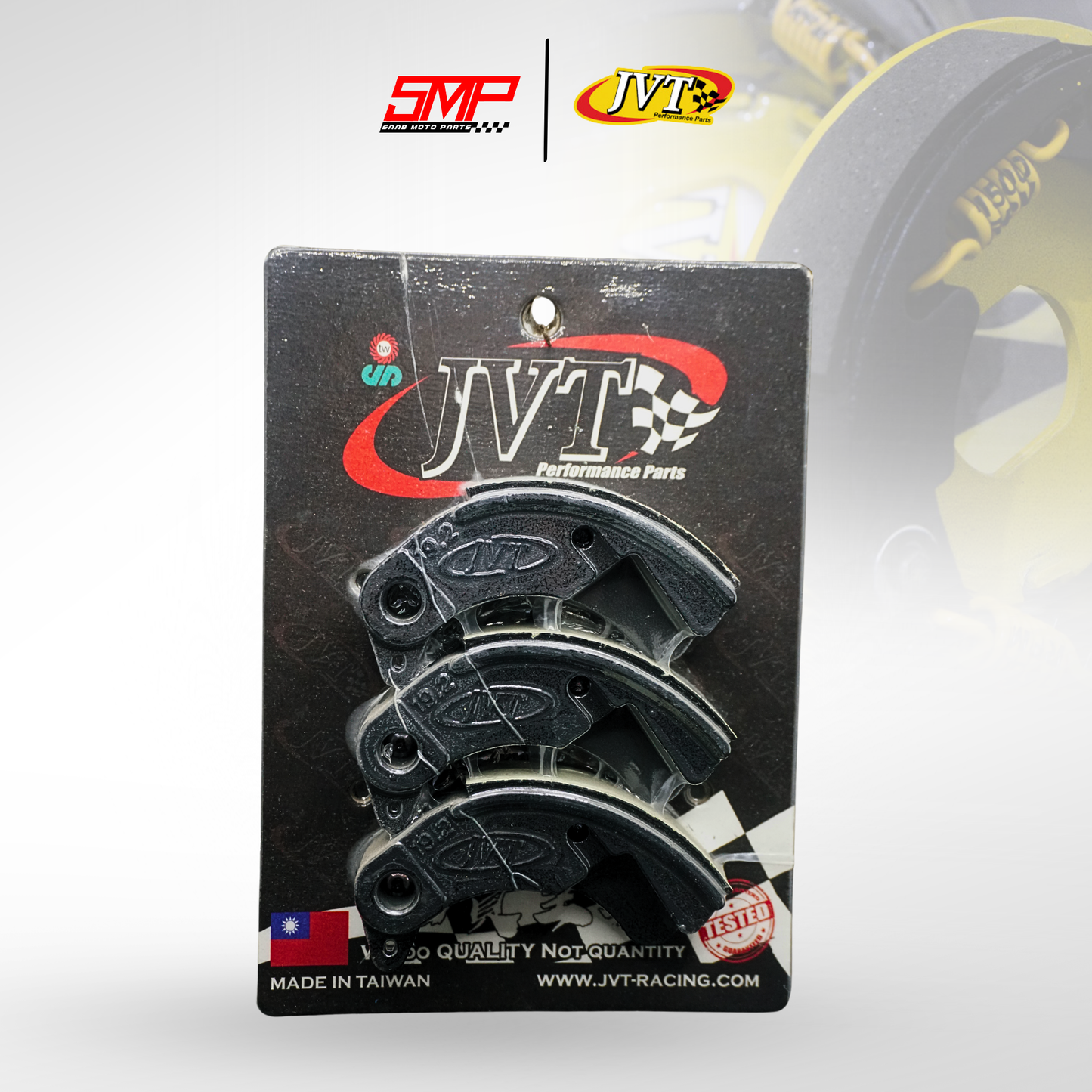 JVT Clutch Shoe Lining Only (Nmax,Aerox,M3,Gravis,Soul i)