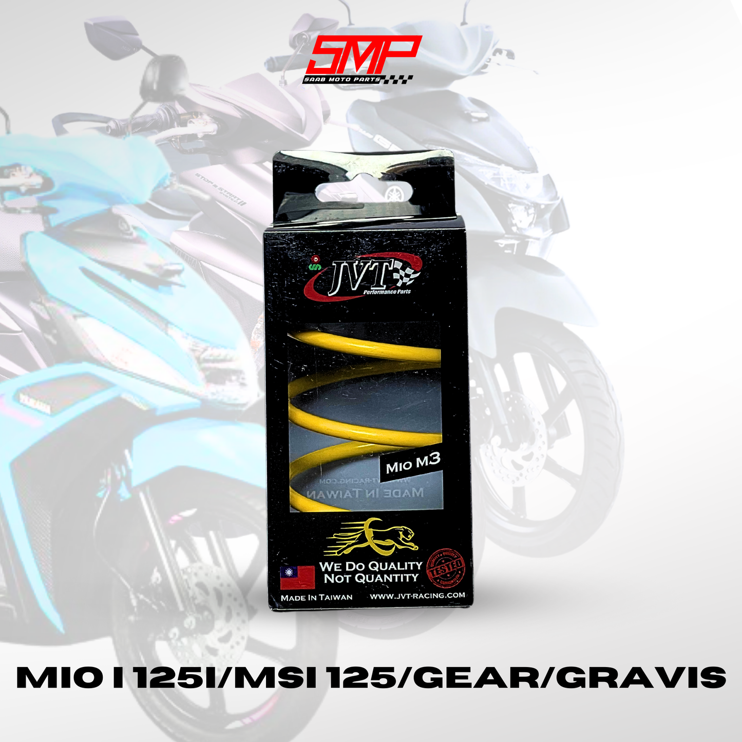 JVT center spring 1000rpm/1200rpm/1500rpm (Nmax,Aerox,Mio125,Sporty,Click 125,Click 150,PCX,ADV)